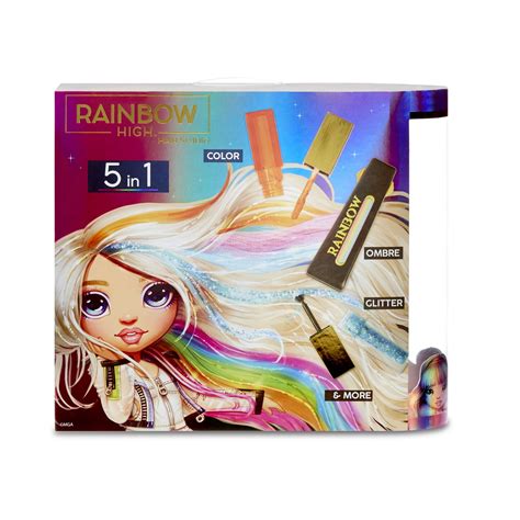 Rainbow Surprise Rainbow High Hair Studio Create Rainbow Hair With