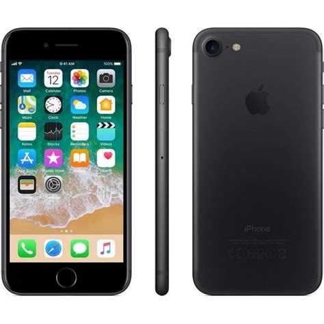 Refurbished Apple Iphone 7 A1778 32gb Matte Black Gsm Unlocked Grade