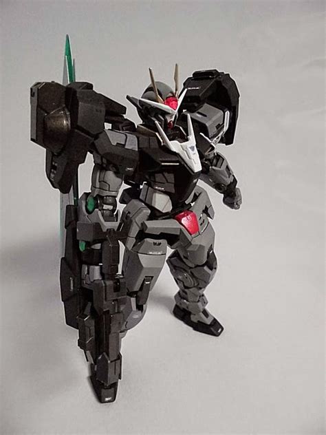 Painted Build Rg 1144 00 Raiser Black Gundam Kits Collection News