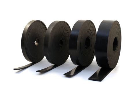 15mm Thick X 5m Long Solid Rubber Strips
