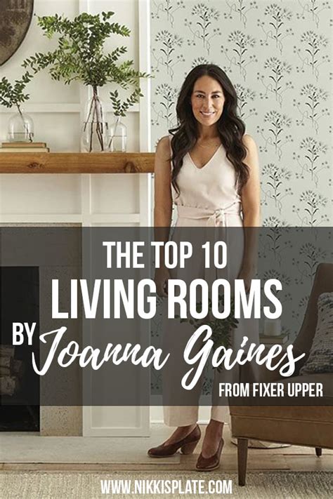 10 Best Living Rooms By Joanna Gaines From Fixer Upper Nikkis Plate