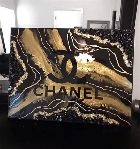 Excited To Share This Item From My Etsy Shop Chanel Painting Fashion