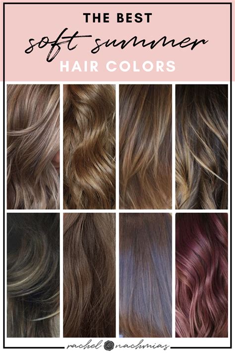 the best hair colors for soft summer rachel nachmias