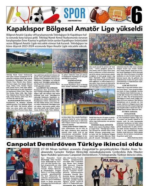 Trakyaspor Gazetes Trakyadan Spor Haberler Sayfasi