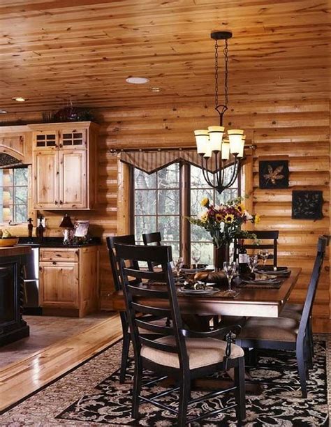 25 Exciting Home Interior Cabin Style Design Ideas You Must See