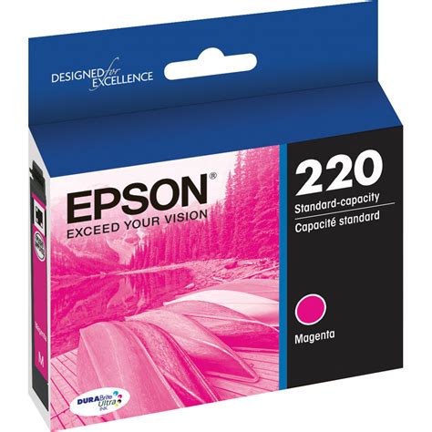 Epson T220 Durabrite Ultra Magenta Ink Cartridge T220320 Bandh