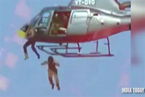 Actors Killed In Horror Accident Leaping From Helicopter As Movie Stunt