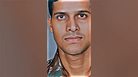 Major Sandeep Unnikrishnan The Pride Of India 🇮🇳 🥀 Youtube