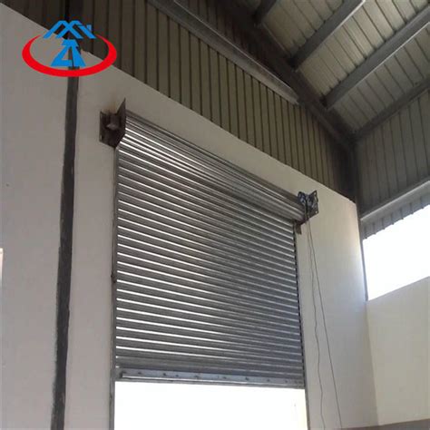 Commercial Steel Doors Rolling Steel Garage Door Price List Zhongtai