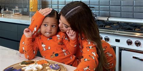 Watch Stormi Webster Adorably Bake Halloween Cookies With Kylie Jenner
