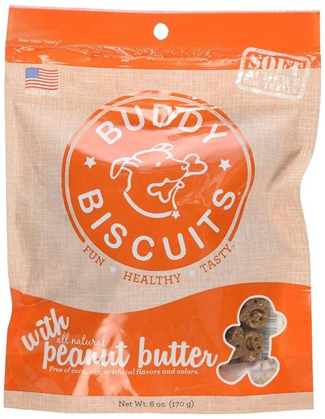 Natural, simple, minimally processed treats your pet. Cloud Star Soft and Chewy Buddy Biscuits Peanut Butter ...