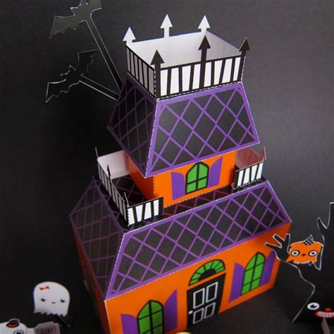 168 Best Halloween Paper Toys Images On Pinterest Halloween