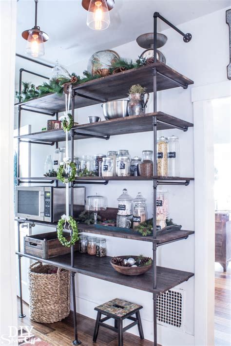This detailed tutorial by the wall whisper shares tricks for painting and installing it. Tips for Making a DIY Industrial Pipe Shelving Unit - DIY ...