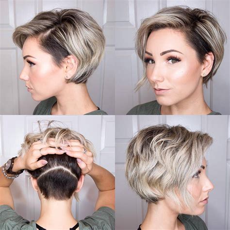 However, the hair on the crown, in temples and bangs, remain elongated. 10 Long Pixie Haircuts for Women Wanting a Fresh Image ...