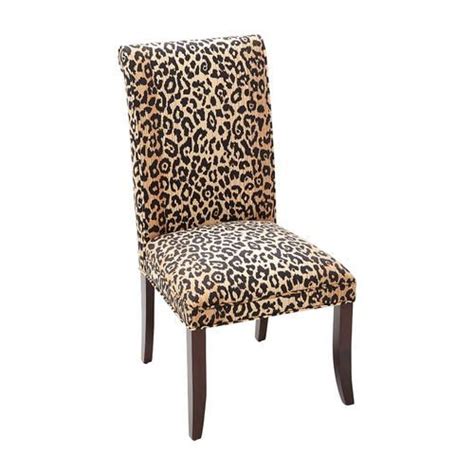 Maybe you would like to learn more about one of these? Angela Leopard Print Dining Chair | Leopard print decor ...