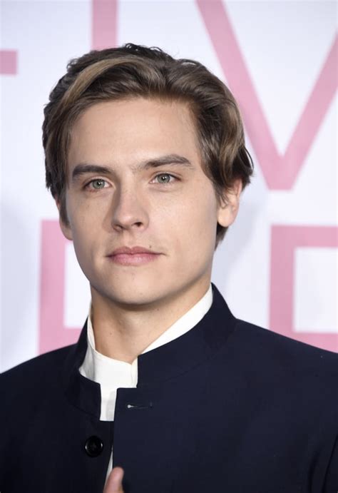 Dylan Sprouse Blue Hair Popsugar Beauty