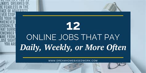 Top 3 games that pay real money! Top 12 Online Jobs that Pay Daily, Weekly, or More Often