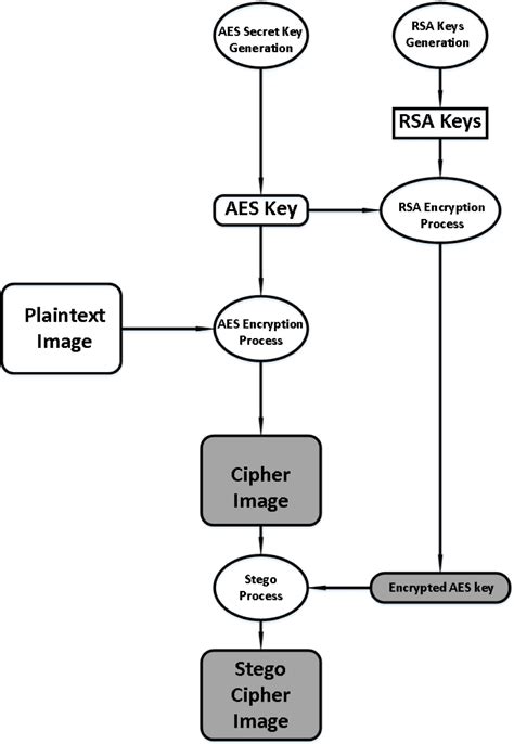 Images Encryption Method Using Steganographic Lsb Method Aes And Rsa Algorithm