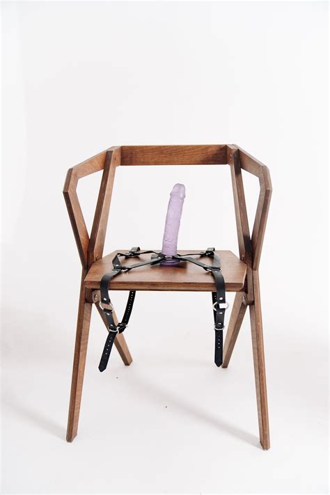 Dildo Chair Leather Strap Sex Chair Bdsm Furniture Etsy