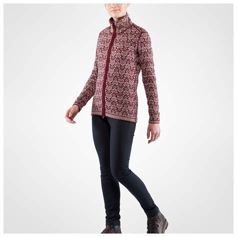 Fjällräven Snow Cardigan Wool Jacket Womens Buy Online