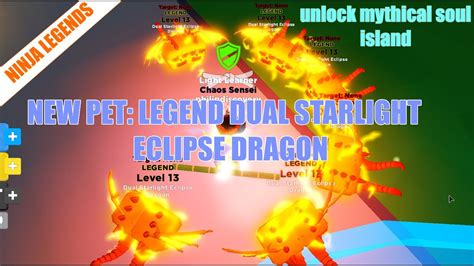New Legend Pet Dual Starlight Eclipse Dragon Strongest In The Game I