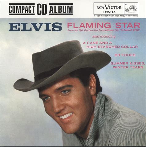 Elvis Presley Cd Flaming Star Cd 7inch Deluxe Packaging Bear