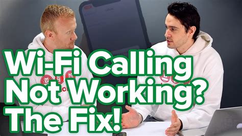 Wi Fi Calling Not Working On Iphone Heres The Fix Youtube