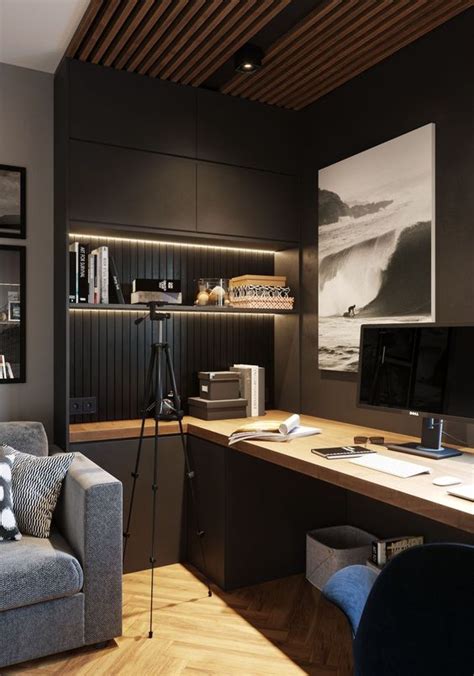 96 Modern Home Office Design Looks Elegant 96 Modern Home Offi