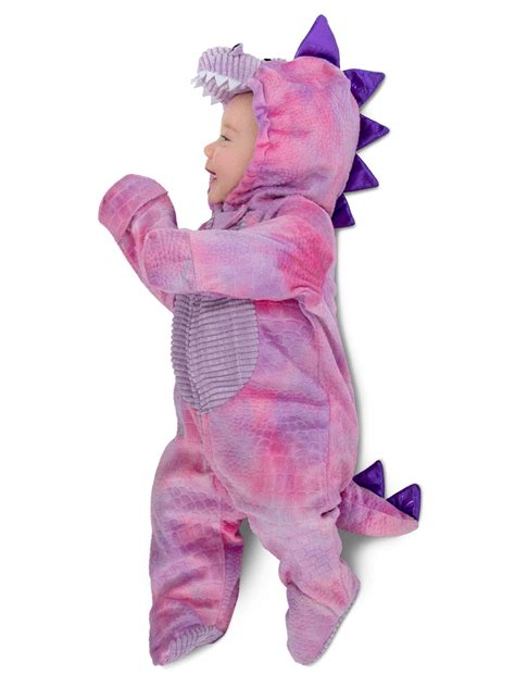 Baby Sleepy Pink Dino Costume