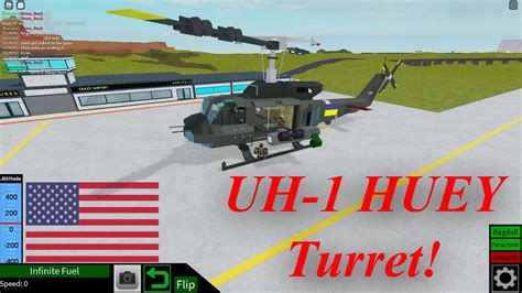 Uh Huey Turret Tutorial Plane Crazy Youtube