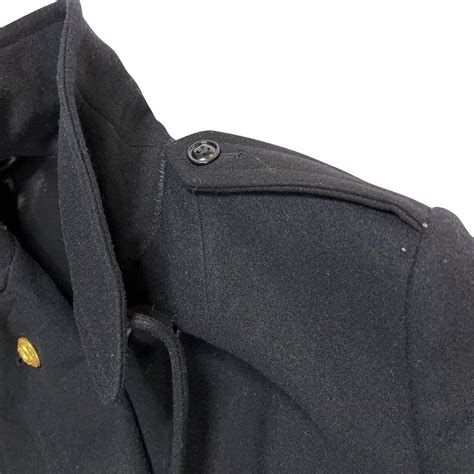 Us Navy Pea Coat Women 100 Wool Peacoat 14r Anchor 8 Button Authentic Ebay