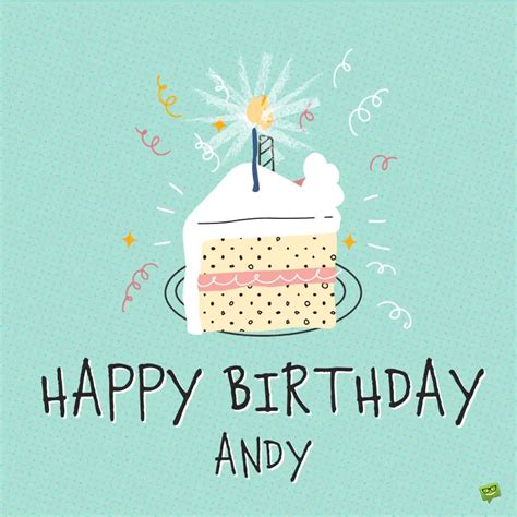 Discover More Than 75 Happy Birthday Andy Cake Indaotaonec