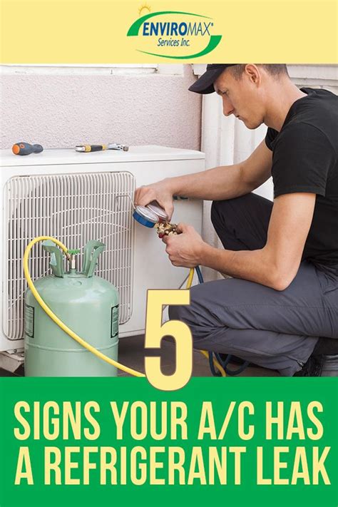 5 Signs Your Ac Has A Refrigerant Leak Enviromax Services Ac