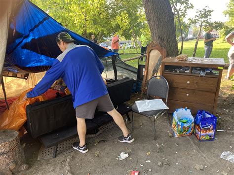 Small Homeless Encampment Removed By City Of Rochester Wxxi News