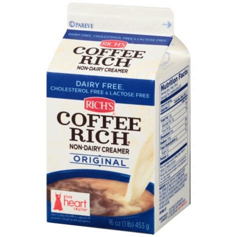 Richs Coffee Rich Original Non Dairy Creamer 16 Oz Qfc