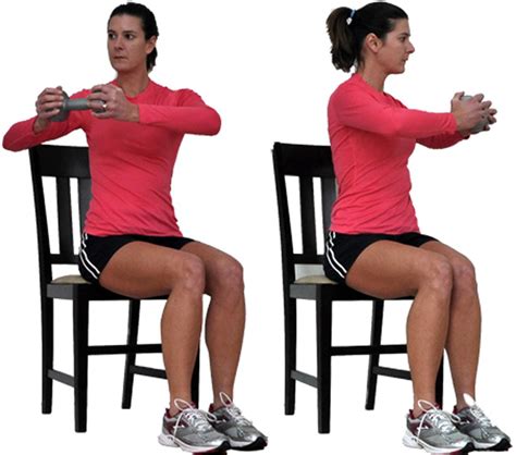 Seated Upper Body Workout From Your Chair
