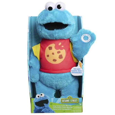 Sesame Street Sing Along Plush Cookie Monster 57652 Blain S Farm And Fleet