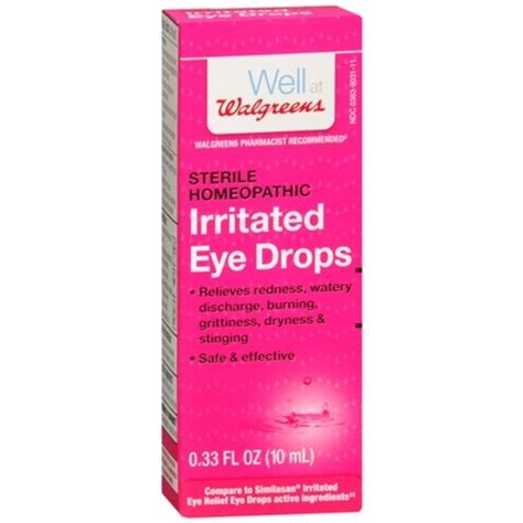 Walgreens Irritated Eye Relief Drops 33 Oz Reviews 2020