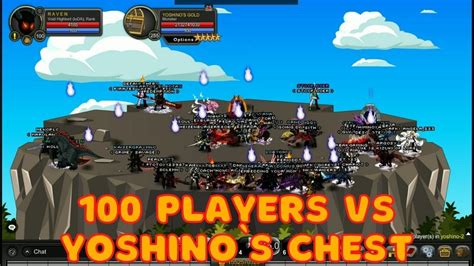 Aqw 100 Players In One Lobby Vs A Chest With 2000000000 Hp Ultimate