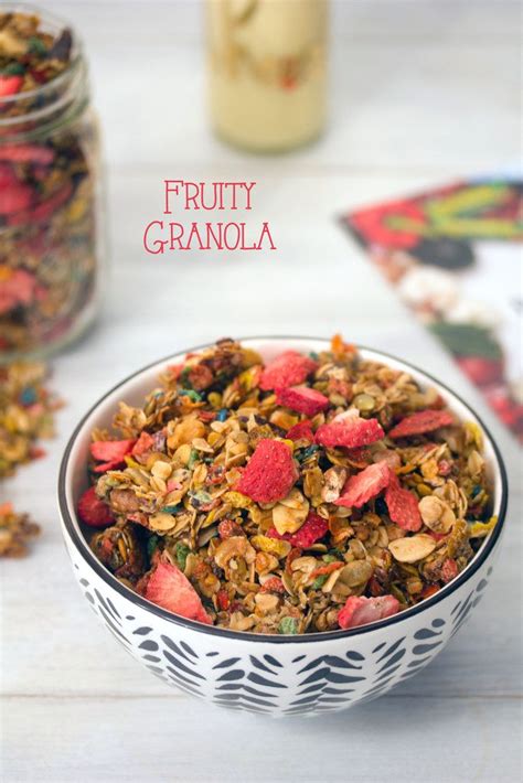 It has less than half the fat of commercial granola at half the price. Fruity Granola recipe for breakfast or a hostess gift | We ...