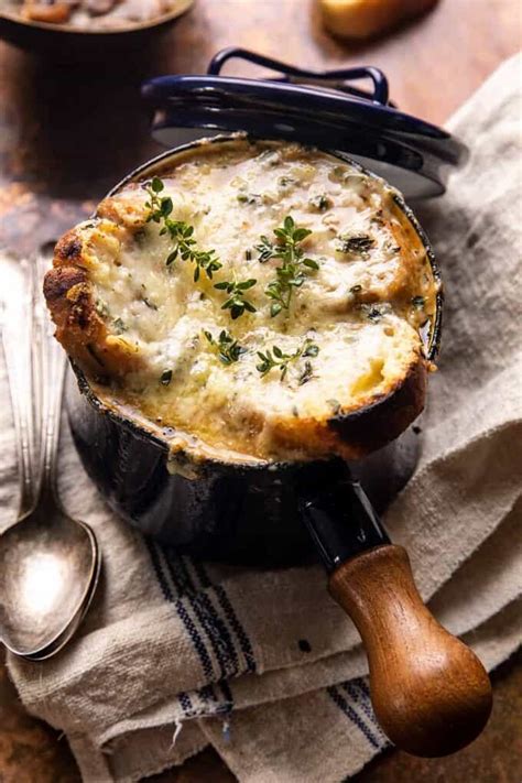 Creamy French Onion And Mushroom Soup Half Baked Harvest