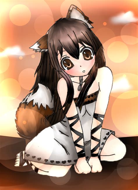 Anime Fox Girl Kawaii By Raiyenn On Deviantart