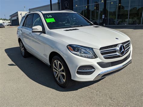Certified Pre Owned 2018 Mercedes Benz Gle Gle 350 In Polar White
