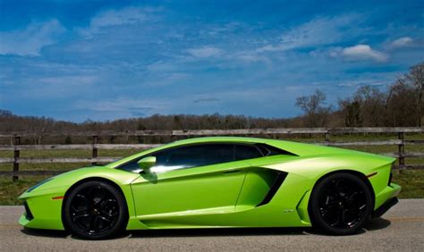 Aventador Green Lamborghini Lp700 Supercars Italian Cars