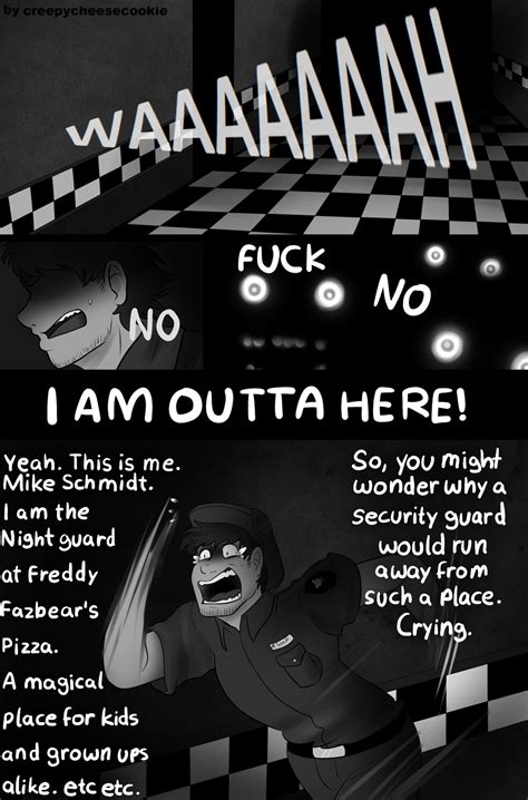 Fnaf The Comic Page 1 By Creepycheesecookie On Deviantart