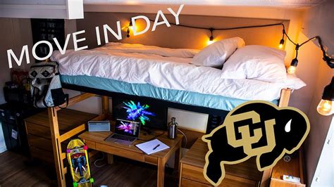 Cu Boulder Move In Day Dorm Tour 2018my First Day At College