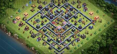 Gute Base Rathaus Level 14 Link Anti Alles Für Verteidigung Coc