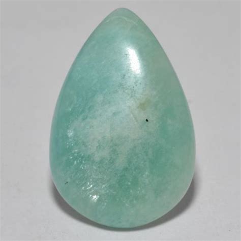 Turquoise Amazonite 78 Carat Pear From Madagascar Gemstone