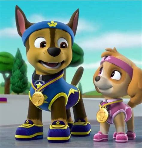 Chase X Skye Paw Patrol Animated Couples 写真 40110262 ファンポップ