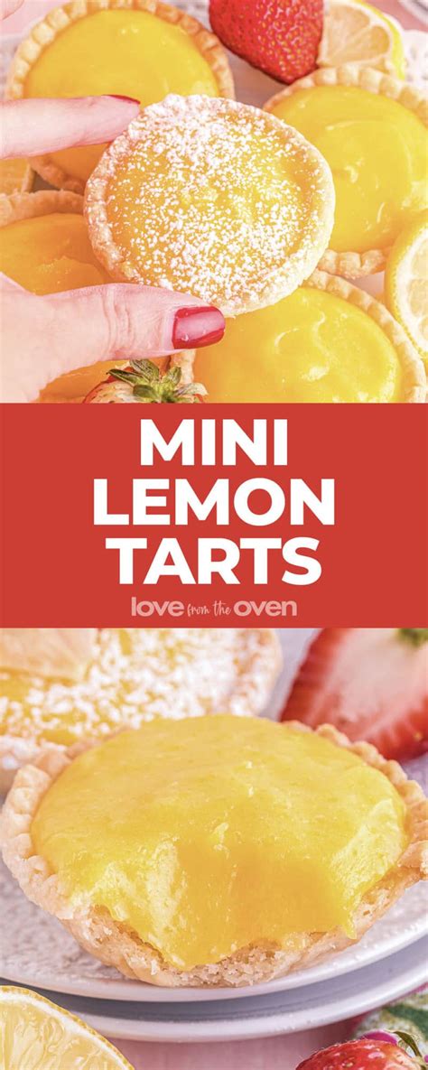 Lemon Tarts • Love From The Oven